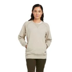 Ariat - Women's Rebar Workman Washed Fleece Sweatshirt(Ariat Womens Rebar Workman Washed Fleece Sweatshirt) -Seagear Marine Shop 10037603 front