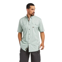 Ariat- Rebar Made Tough VentTEK DuraStretch Work Shirt(Ariat Rebar Made Tough Venttek Durastretch Work Shirt) -Seagear Marine Shop 10039324 front