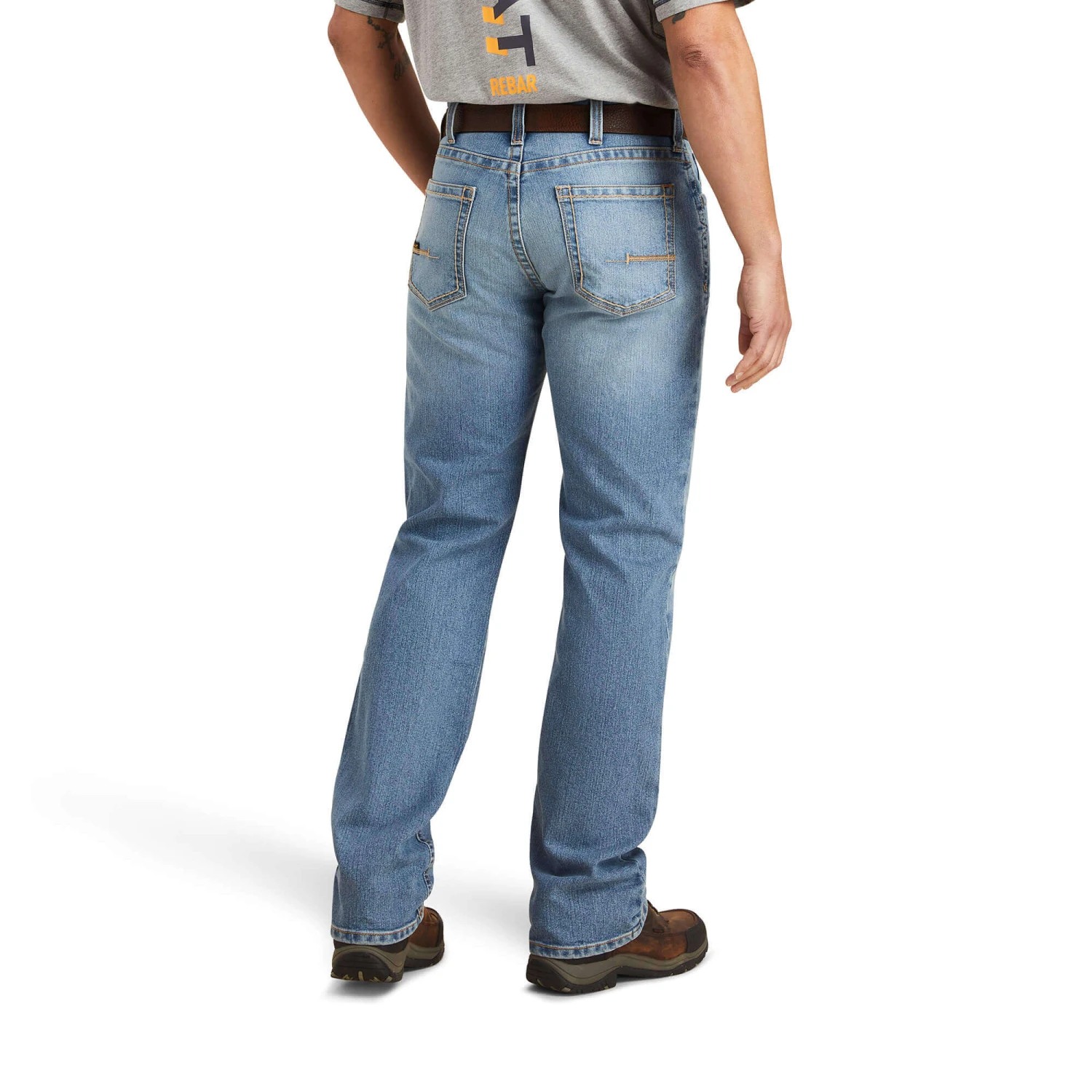 Ariat - Rebar M5 Straight DuraStretch Edge Straight Leg Jean(Ariat rebar m5 straight durastretch edge straight leg jean) Ariat - Rebar M5 Straight DuraStretch Edge Straight Leg Jean(Ariat Rebar M5 Straight Durastretch Edge Straight Leg Jean) -Seagear Marine Shop 10043165 back