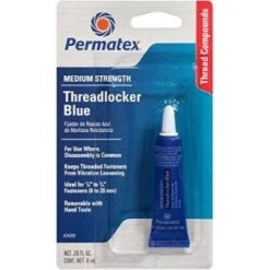 Permatex - Blue Medium Strength Threadlocker 6 Ml(Permatex Blue Medium Strength Threadlocker 6 Ml)