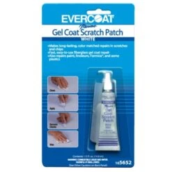 Evercoat - Boat Armour Gel Coat Scratch Repair Kit - White 1/2 Oz(Evercoat Boat Armour Gel Coat Scratch Repair Kit White 1 2 Oz)