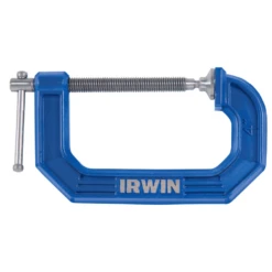 Irwin - C-Clamp, 7" Throat Depth, 6" Opening, Blue(Irwin C Clamp 7 Throat Depth 6 Opening Blue)