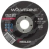 Weiler - 4" X 3/32" Wolverine Type 27 Cutting Wheel, A24T 5/8" A.H.(Weiler 4 X 3 32 Wolverine Type 27 Cutting Wheel A24t 5 8 A H) 1 Weiler - 4" X 3/32" Wolverine Type 27 Cutting Wheel, A24T 5/8" A.H.(Weiler 4 X 3 32 Wolverine Type 27 Cutting Wheel A24t 5 8 A H) -Seagear Marine Shop 20424