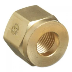 Western - Acetalyne Regulator Inlet Nut, Brass(Western Acetalyne Regulator Inlet Nut Brass)