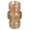 Western - Brass Hose Coupler, 200 Psig, B-Size - B-Size, Oxygen(Western Brass Hose Coupler 200 Psig B Size B Size Oxygen)