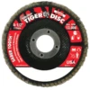 Weiler - Saber Tooth Ceramic Flap Discs, 4-1/2", 40 Grit, 7/8" Arbor, 13,000 Rpm(Weiler Saber Tooth Ceramic Flap Discs 4 1 2 40 Grit 7 8 Arbor 13 000 Rpm) 1 Weiler - Saber Tooth Ceramic Flap Discs, 4-1/2", 40 Grit, 7/8" Arbor, 13,000 Rpm(Weiler Saber Tooth Ceramic Flap Discs 4 1 2 40 Grit 7 8 Arbor 13 000 Rpm) -Seagear Marine Shop 22363