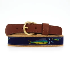 Zep Pro - Navy Ribbon Dolphin Belt(Zep Pro Navy Ribbon Dolphin Belt)