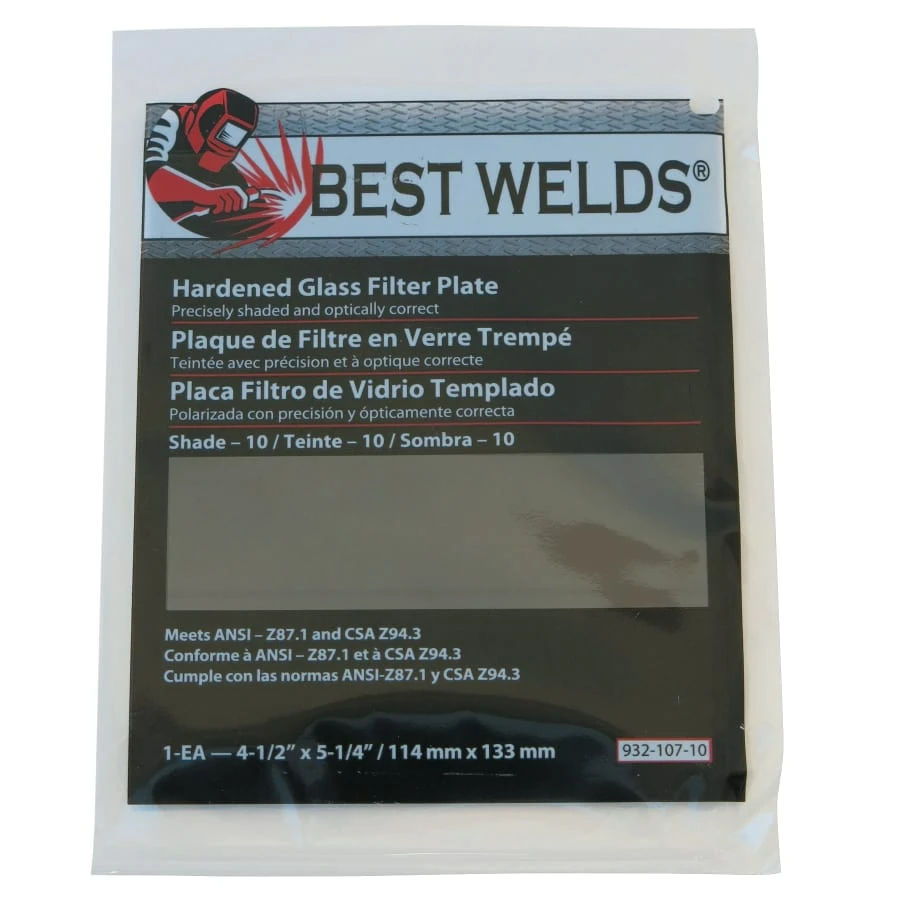 Best Welds - Glass filter Plate, Shade 10, 4-1/2" x 5-1/4", Green(Best welds glass filter plate shade 10 4 1 2 x 5 1 4 green) Best Welds - Glass Filter Plate, Shade 10, 4-1/2" X 5-1/4", Green(Best Welds Glass Filter Plate Shade 10 4 1 2 X 5 1 4 Green) -Seagear Marine Shop 32565