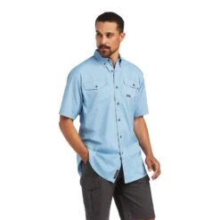 Ariat- Rebar Made Tough VentTEK DuraStretch Work Shirt(Ariat Rebar Made Tough Venttek Durastretch Work Shirt)