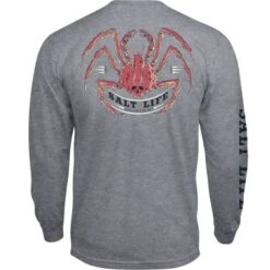 Salt Life - King Of The Sea Long Sleeve Pocket Tee(Salt Life King Of The Sea Long Sleeve Pocket Tee)