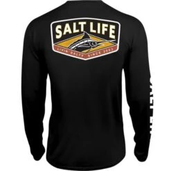 Salt Life - Fin Forward Long Sleeve Performance Tee(Salt Life Fin Forward Long Sleeve Performance Tee)