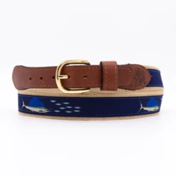 Zep Pro - Navy Sailfish Belt(Zep Pro Navy Sailfish Skull Belt)