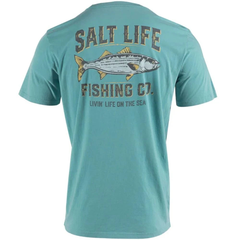 Salt Life - Men's Life On The Sea Short Sleeve Tee(Salt life mens life on the sea short sleeve) Salt Life - Men's Life On The Sea Short Sleeve Tee(Salt Life Mens Life On The Sea Short Sleeve) -Seagear Marine Shop 51314 2