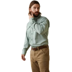 Ariat- Rebar Made Tough VentTEK DuraStretch Work Shirt(Ariat Rebar Made Tough Venttek Durastretch Work Shirt) -Seagear Marine Shop 52987
