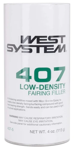 West System - 4075 Low Density Filler 4oz.(West System 407 Low Density Filler)