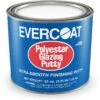 Evercoat - Polyester Glazing Putty For Galv. Steel, Aluminum, Fiberglass 20 Oz(Evercoat Polyester Glazing Putty For Galv Steel Aluminum Fiberglass 20 Oz)
