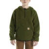 Carhartt Kids Boys/Infant Long-Sleeve Fleece Hooded Half-Zip Sweatshirt(Carhartt Kids Boys Long Sleeve Fleece Hooded Half Zip Sweatshirt)