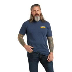 Ariat - Rebar Cotton Strong Roughneck Tee(Ariat Rebar Cottonstrong Roughneck Tee)