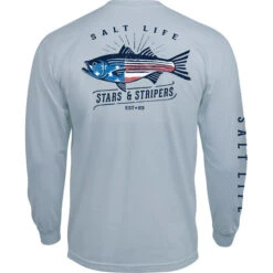 Salt Life Stars And Stripers LS(Salt Life Stars And Stripers Ls)
