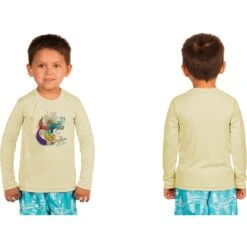 Sea Gear - Mermaid Toddler Kids Sunshirt Long Sleeve UPF 50+(Sea Gear Mermaid Kids Long Sleeve) -Seagear Marine Shop SGM Mermaid Toddler Mockups