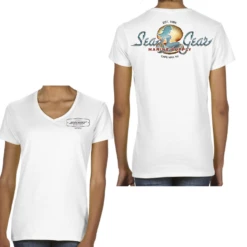 Sea Gear - Women's Mud Flap Short Sleeve(Sea Gear Womens Mud Flap Short Sleeve)