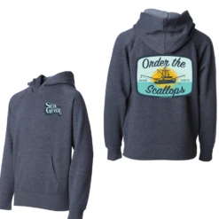 Sea Gear - Kids Order The Scallops Hoodie(Sea Gear Youth Order The Scallops Hoodie)