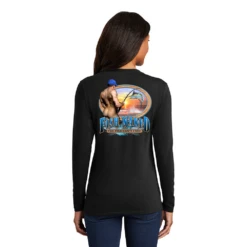 Sea Gear - Ladies Fish Naked Man Long Sleeve(Sea Gear Ladies Fish Naked Man Long Sleeve)