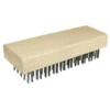Weiler - Butcher Block Brush, Flat Wire Fill, 1-1/4" Trim Length(Weiler Butcher Block Brush Flat Wire Fill 1 1 4 Trim Length) -Seagear Marine Shop WEILER 20CORP 44073xxlargexx11cc29