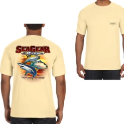 Sea Gear - 3 Fish Short Sleeve(Sea Gear 3 Fish Short Sleeve)