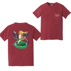 Sea Gear - Catch Of The Day Heavy Weight Tee - Dark Colors(Sea Gear Catch Of The Day Heavy Weight Tee Dark Colors) -Seagear Marine Shop chili