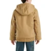 Carhartt - Boys Canvas Insulated Hooded Active Jacket(Carhartt Canvas Insulated Hooded Active Jacket)