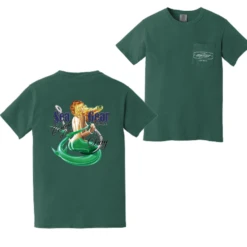 Sea Gear - Catch Of The Day Heavy Weight Tee - Dark Colors(Sea Gear Catch Of The Day Heavy Weight Tee Dark Colors) -Seagear Marine Shop emerald