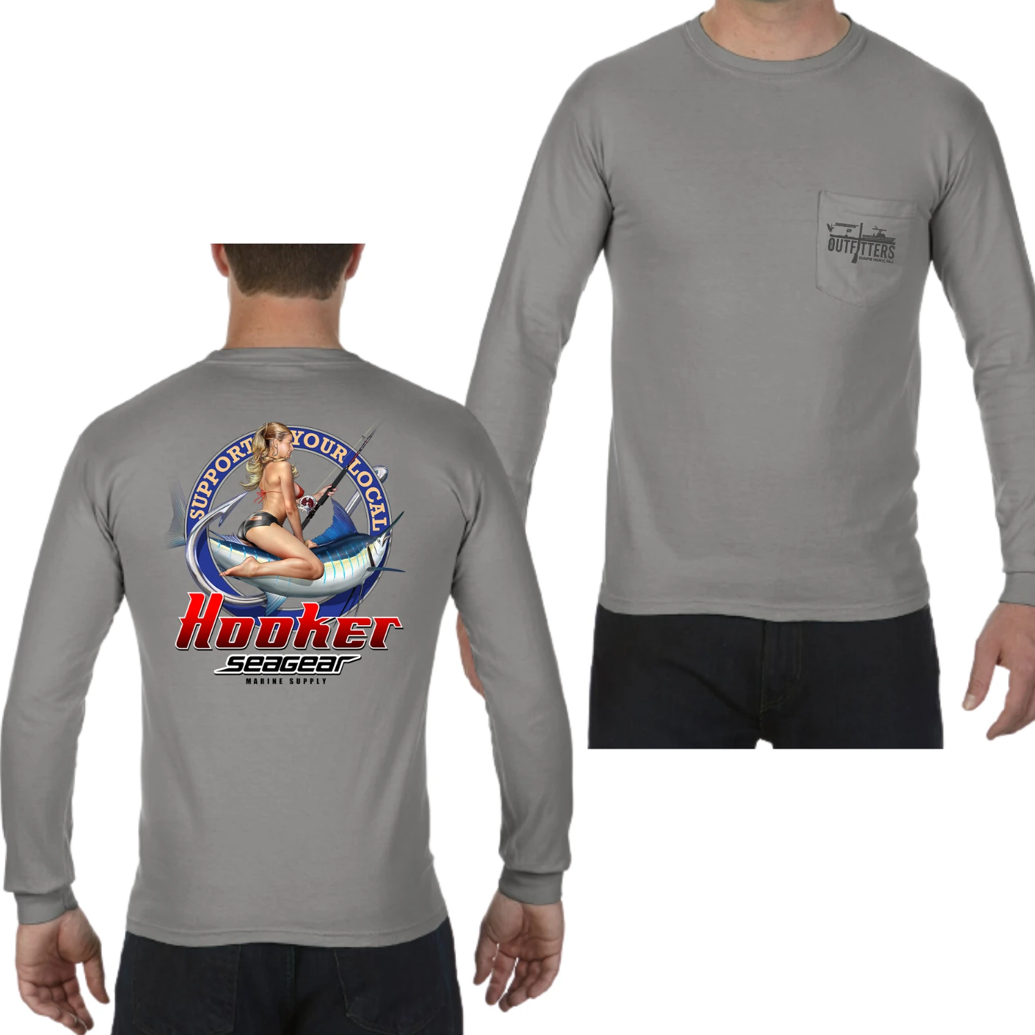 Sea Gear Outfitters - Local Hooker Long Sleeve(Sea gear outfitters local hooker long sleeve) Sea Gear Outfitters - Local Hooker Long Sleeve(Sea Gear Outfitters Local Hooker Long Sleeve) -Seagear Marine Shop grey 9fdbdf45 9281 43f2 861c 2d0a7b6d42f1