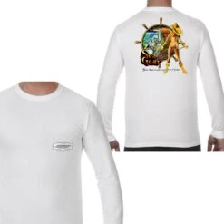 Sea Gear - Hiney Long Sleeve(Seagear Apparel Hiney Long Sleeve) -Seagear Marine Shop hineyLS noPocket white