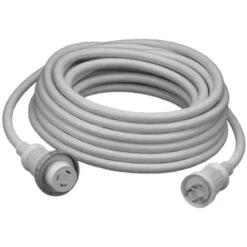 HUBBELL - 30A 125V 25' Shore Power Cable White(Hubbell 30a 125v 25 Shore Power Cable White)