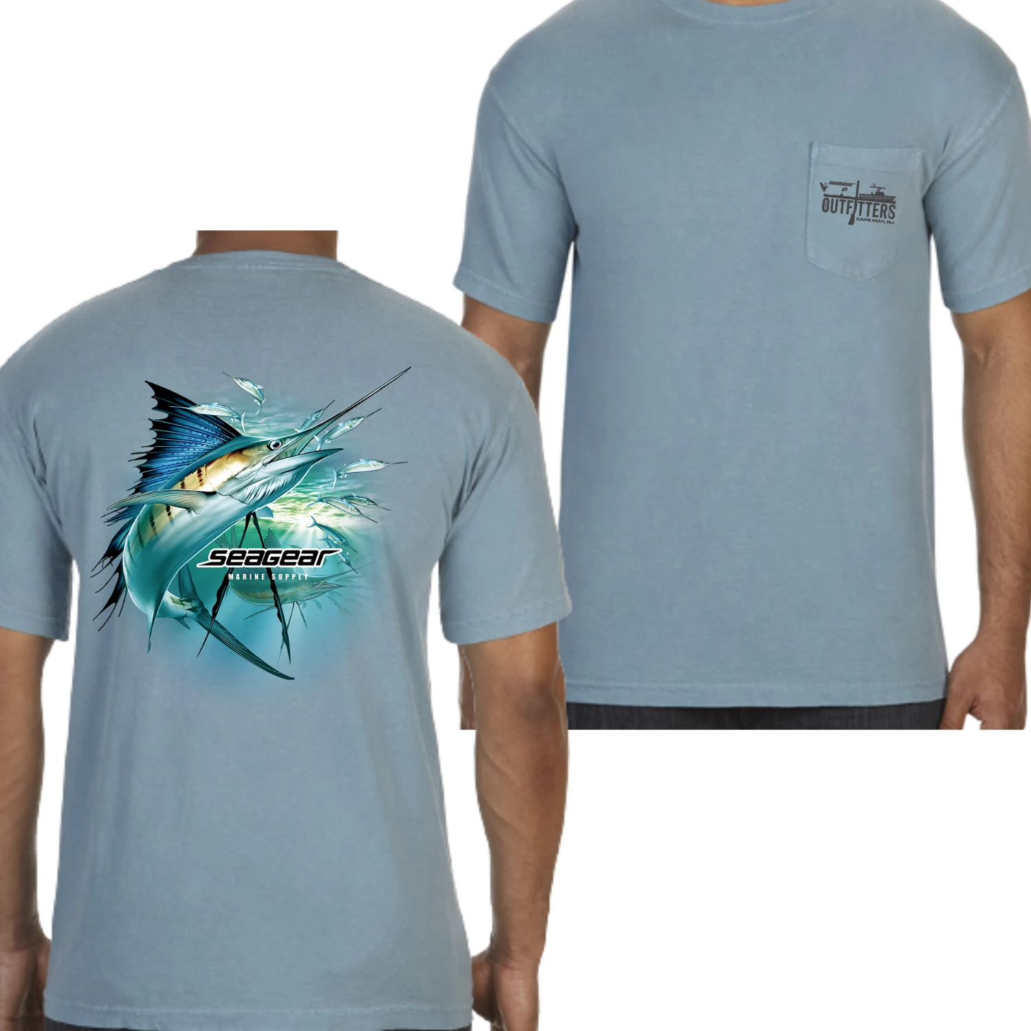 Sea Gear Outfitters - Sailfish Short Sleeve(Sea gear outfitters sailfish short sleeve) Sea Gear Outfitters - Sailfish Short Sleeve(Sea Gear Outfitters Sailfish Short Sleeve) -Seagear Marine Shop iceblue6030