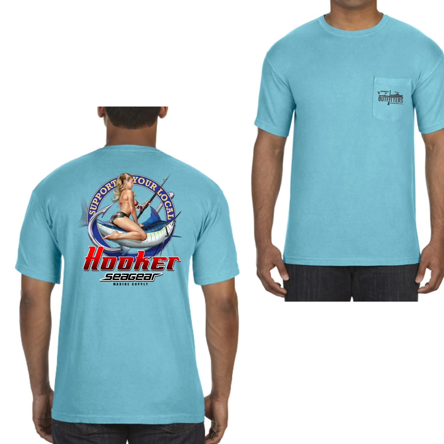 Sea Gear Outfitters - Local Hooker Heavy Weight Short Sleeve(Sea gear local hooker short sleeve) Sea Gear Outfitters - Local Hooker Heavy Weight Short Sleeve(Sea Gear Local Hooker Short Sleeve) -Seagear Marine Shop lagoon