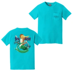 Sea Gear - Catch Of The Day Heavy Weight Tee - Light Colors(Sea Gear Catch Of The Day Heavy Weight Tee Light Colors) -Seagear Marine Shop lagoon 43008216 bb3e 47be 9300 bbd759dbc141