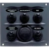 Marinco - Switch Panel 5 Gang Gray(Marinco Switch Panel 5 Gang Gray)