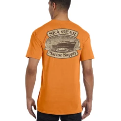 Sea Gear - Retro Trawler Short Sleeve(Seagear Apparel Retro Trawler Short Sleeve) -Seagear Marine Shop melon 8c62d138 858c 413a 87dd f9bfbc3b83bc