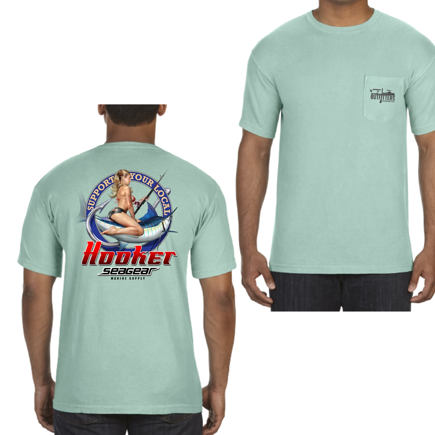 Sea Gear Outfitters - Local Hooker Heavy Weight Short Sleeve(Sea gear local hooker short sleeve) Sea Gear Outfitters - Local Hooker Heavy Weight Short Sleeve(Sea Gear Local Hooker Short Sleeve) -Seagear Marine Shop reef