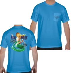 Sea Gear - Catch Of The Day Heavy Weight Tee - Light Colors(Sea Gear Catch Of The Day Heavy Weight Tee Light Colors) -Seagear Marine Shop royalcar