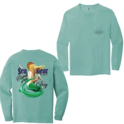 Sea Gear - Catch Of The Day Heavy Weight Long Sleeve(Seagear Apparel Catch Of The Day Long Sleeve) -Seagear Marine Shop seafoam cefed5a5 346b 4545 b313 3c151a85ea76