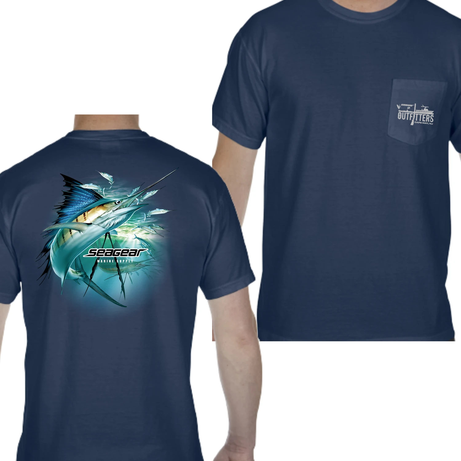 Sea Gear Outfitters - Sailfish Short Sleeve(Sea gear outfitters sailfish short sleeve) Sea Gear Outfitters - Sailfish Short Sleeve(Sea Gear Outfitters Sailfish Short Sleeve) -Seagear Marine Shop trunavy6030