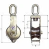 Blue Line- Galvanized Snatch Block, Swivel Eye(Hardware Block Tackle Snatch Blocks Wire Rope Blue) 1 Blue Line- Galvanized Snatch Block, Swivel Eye(Hardware Block Tackle Snatch Blocks Wire Rope Blue) -Seagear Marine Shop zoom 0138b472 c8aa 40d7 97cc 98a4e83c878a