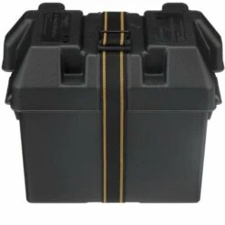 Seachoice - USCG Approved Marine Group 27 Series Standard Battery Box With Strap & Mounting Kit(Seachoice Uscg Approved Marine Group 27 Series Standard Battery Box With Strap Mounting Kit)