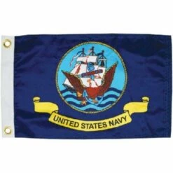 Taylor Made - Navy Flag 12" X 18"(Taylor Made Navy Flag 12 X 18)