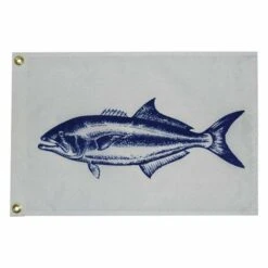 Taylor Made - Blue Fish Flag12" X 18"(Taylor Made Blue Fish Flag 12 X 18)