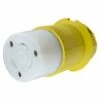 HUBBELL - 30A Connector Body 30 AMP Yellow(Hubbell 30a Connector Body 30 Amp Yellow) -Seagear Marine Shop zoom 40ad093a e40e 4aa1 9bbf 6d5a7423e0d1