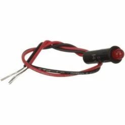 Sea Choice - LED Red Indicator Light 6" - Lead Wires 14V 1/4"(Sea Choice Led Red Indicator Light 6 Inch Lead Wires 14v 1 4 Inch Light)